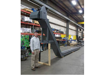 steel, belt, chip, conveyors, Henning, application steel, belt, chip, conveyors, Henning, application